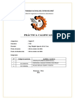 Práctica Calificada: Universidad Nacional Del Centro Del Perú