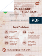 06.PPT Ruang Lingkup Studi Islam