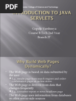 Introduction To Servlets