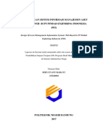 Perancangan Sistem Informasi Manajemen Aset Berbasis Web di PT Pindad Enjiniring Indonesia (PEI