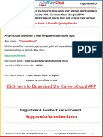 National Affairs 2021 Jan To November TopicWise PDF by AffairsCloud
