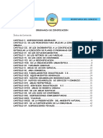 Ordenanza de Zonificacion Definitiva