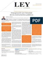 Impugnación instrumentos públicos falsedad