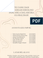 Peluang Dan Tantangan Ideologi Pancasila Dalam Era Globalisasi Kelompok 4