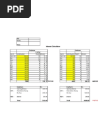 EID PF No. Name: Interest Calculation