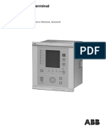 Machine Terminal REM 54 - : Technical Reference Manual, General