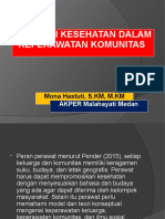 Promosi Kesehatan Dalam Keperawatan Komunitas