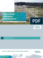 High-Voltage Substation Refurbishment: Unrestricted © Siemens AG 2017