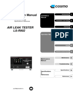 Operation Manual: Air Leak Tester LS-R902
