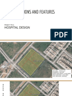 Site Dimensions and Features: Hospital Design