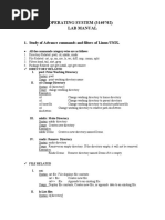 Os Lab Manual Final