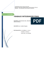 Trabajo Integrador Final Psicologia - Casteñeiras - Fuentes - Gregorio
