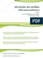 Aplicações Da Análise Microeconômica