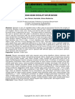 Medical Laboratory Technology Journal: Kandungan Asam Oksalat Sayur Bayam