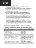 Course Review and Exam Tips: AZ-900 Outline Objectives (From Microsoft) Covered in ACG Course Section Lesson(s) /lab(s)