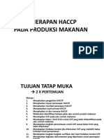 Modul Workshop Haccp