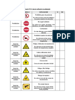 Lista Verificacion de Señalizacion