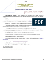 Decreto suspende uso fogo 120 dias