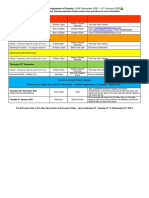 Clay Farm Centre: Programme of Events - 20th December 2021 - 2