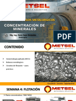 Ppt_clase 7 Metsel Concentración de Minerales