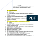 Semana 10. Estructura de Informe