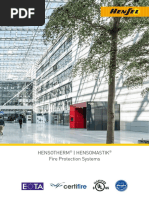 Fire Protection Systems Hensotherm - Hensomastik: e in Germ