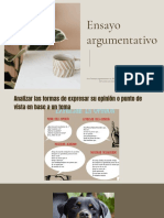 Ensayo Argumentativo