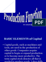 Lesson 5production Function