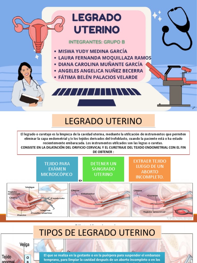 Legrado Uterino-Dr Kuroki Mañana | PDF | Medicina | Embarazo humano