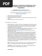 Leetcode DSA Complete Sheet | PDF | Computing | Algorithms