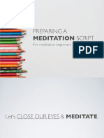 Writing Meditation Script