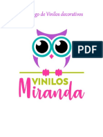 Catálogo Vinilos Miranda _2021