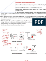 Spontaneous and Stimulated Emissions