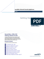 SonicWALL NSA 240 Getting Started Guide