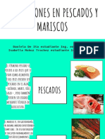 Alteraciones en Pescados y Mariscos