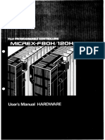 MICREX-F F80H - F120H Series Hardware