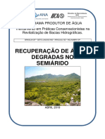 Recuperação de áreas degradadas no semiárido brasileiro