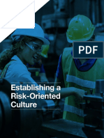 Establishing Risk Oriented Culture