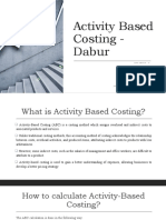 Activity Based Costing - APO 9