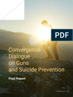 Convergence Dialogue On Guns and Suicide Prevention Final Report 2021