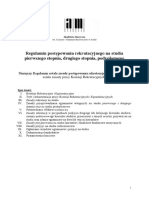 Regulamin Rekrutacyjny 2021 2022 - Tekst Jednolity - 2021 05 13