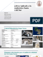 Gestión de activos para central hidroeléctrica Santa Teresa
