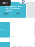 Risques import export