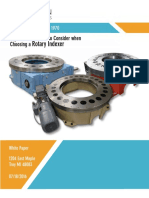 Important Factors Rotary Indexer: To Consider When Choosing A