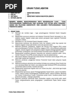 Contoh Uraian Tugas Jabatan Fungsional