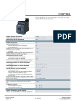 3RT20271BB40 Datasheet Es