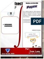 Álgebra: Cap.06: Expresiones Algebraicas Soc-Biom