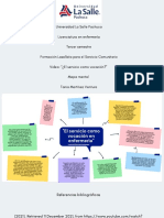 Mapa Mental El Servicio Como Vocación