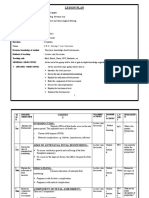 Lesson Plan of Fetal Measure