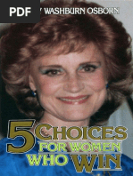 5 Choices For Women Who Win - Daisy Osborn (Naijasermons - Com.ng)